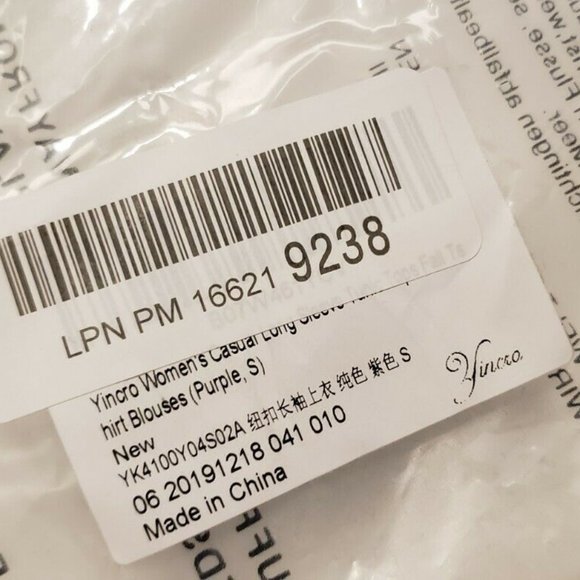 Yincro Women's Casual Long Sleeve Tunic Tops - Picture 6 of 6